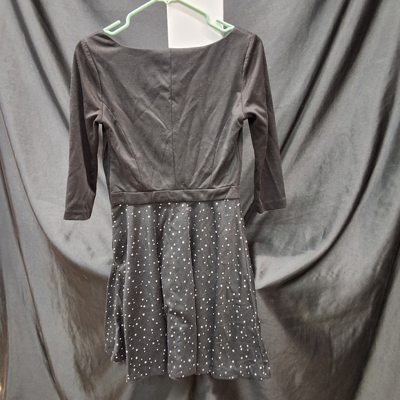 LC Lauren Conrad Black and White Fit and Flare Dress - Picture 6 of 9